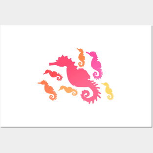 Seahorses Posters and Art